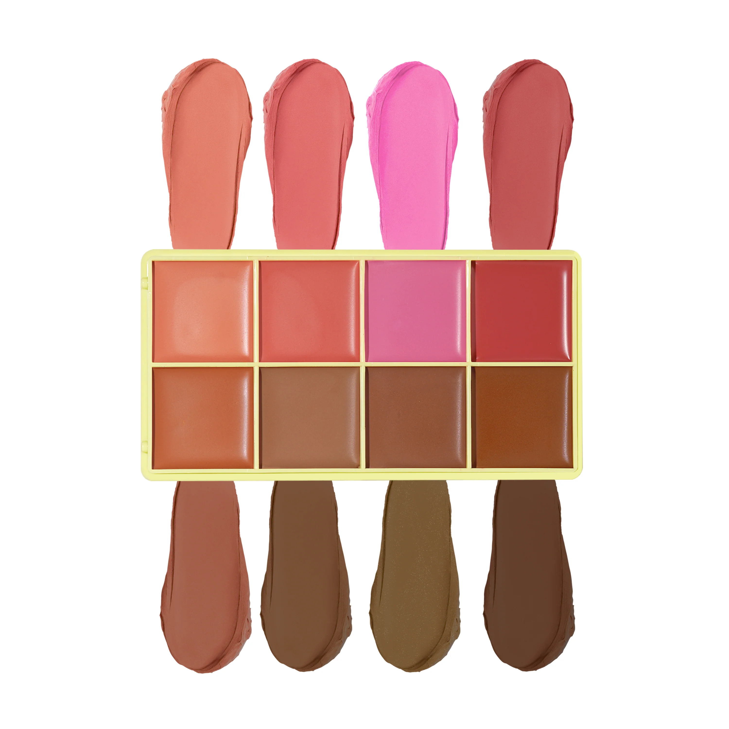Curve Case Matte - Matte Cream Blusher & Bronzer Palette - Image 9