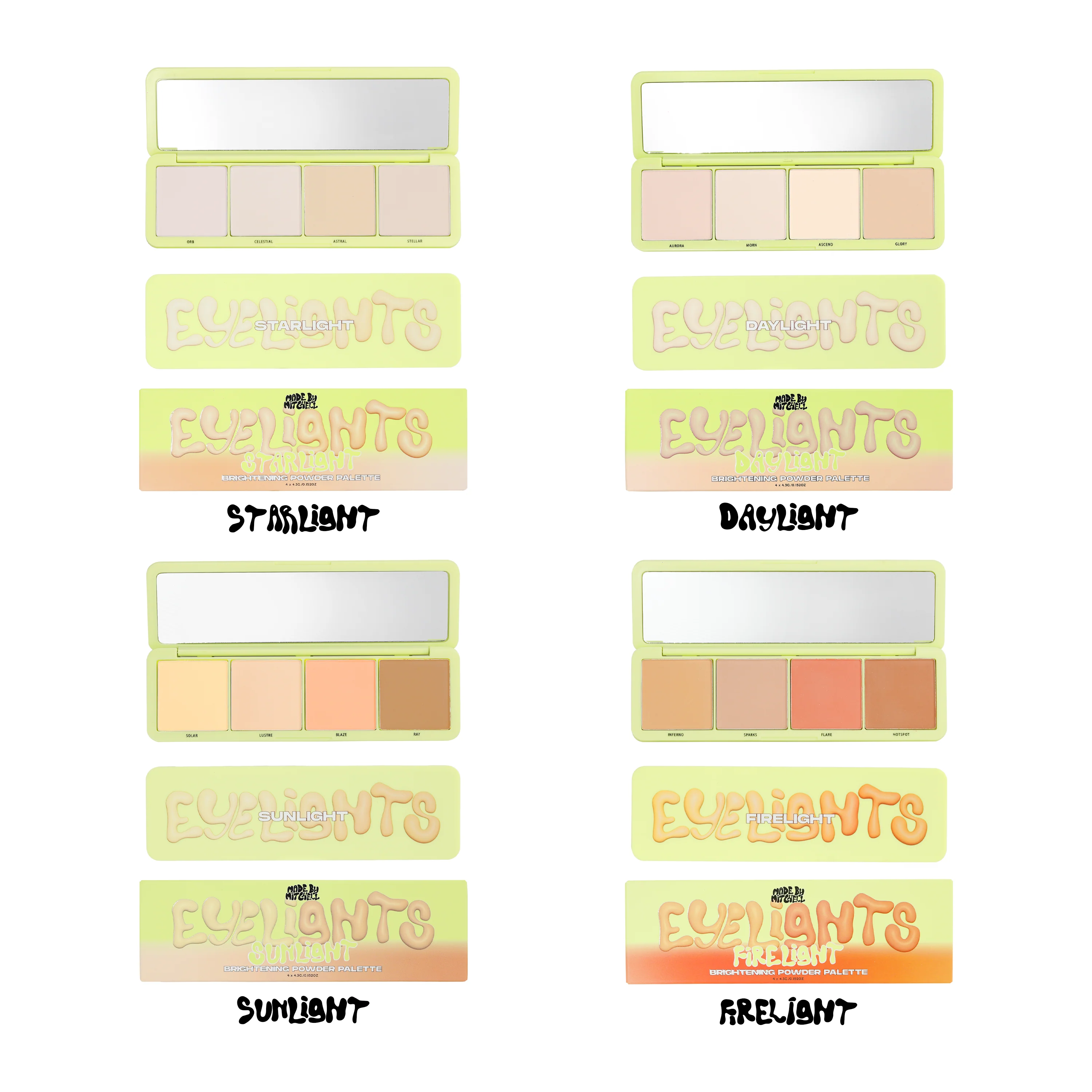Eyelights Brightening Powder Palette - Image 2