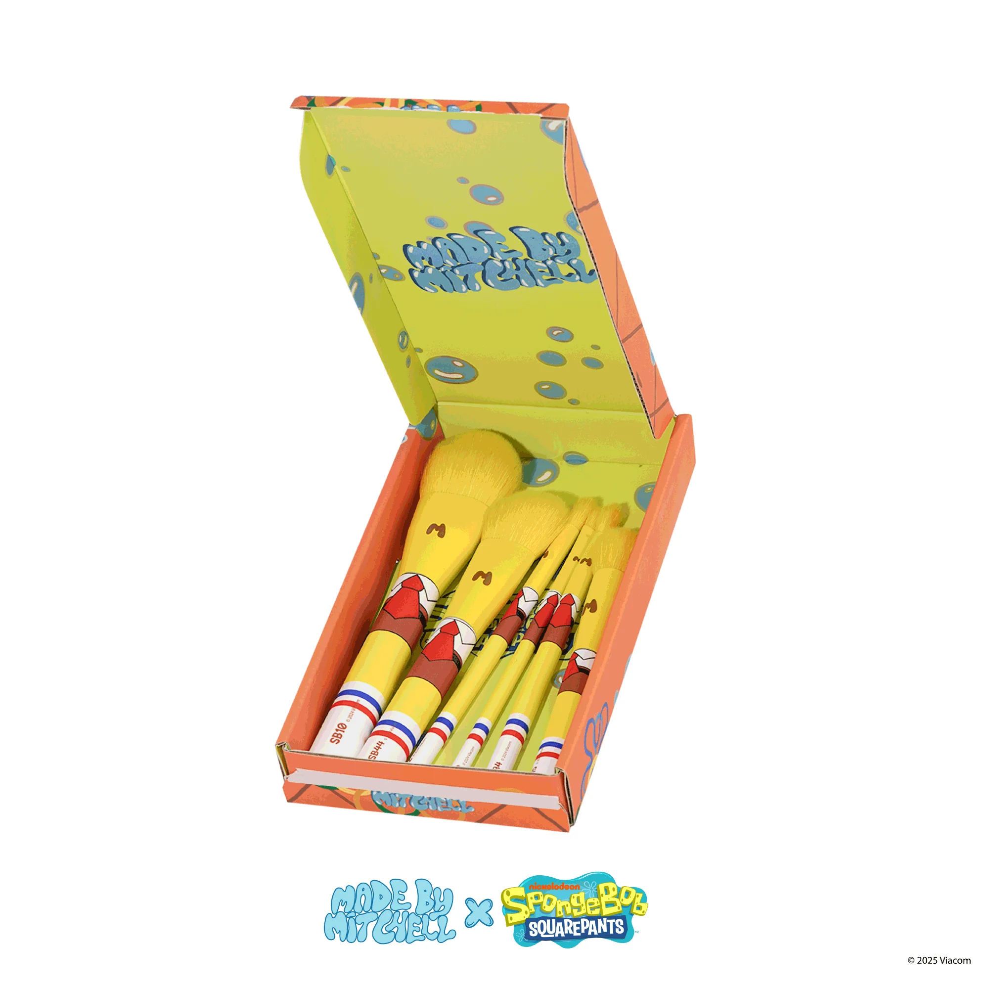 Spongebob Six Piece Brush Set - Home Sweet Pineapple - Image 2